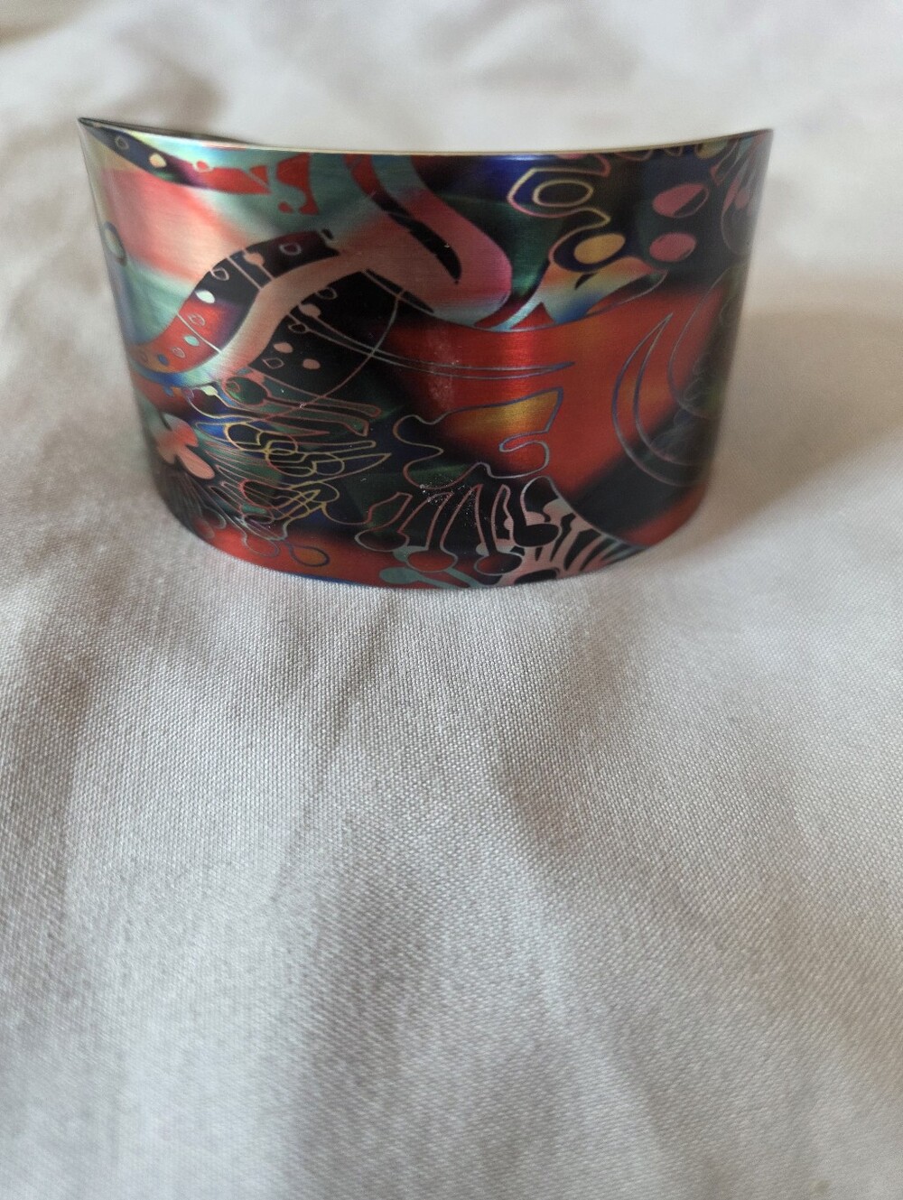 Rare Tattooed Steel "Blazing Heart"